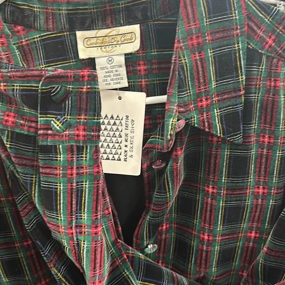 Cambridge dry goods 100% cotton made in hong kong dry clean only size medium - Picture 4 of 5